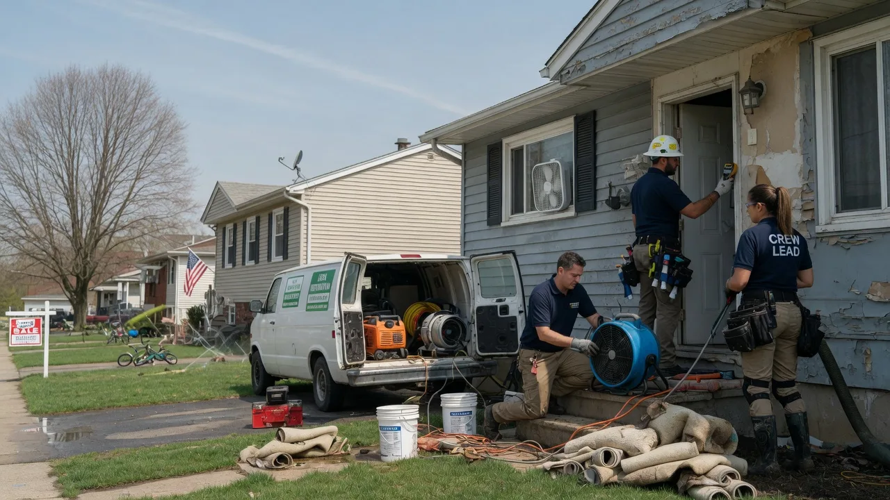 Flood Cleanup in New Harmony, IN near me