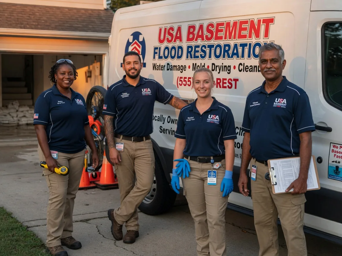 Basement Flood Cleanup company in New Harmony, IN